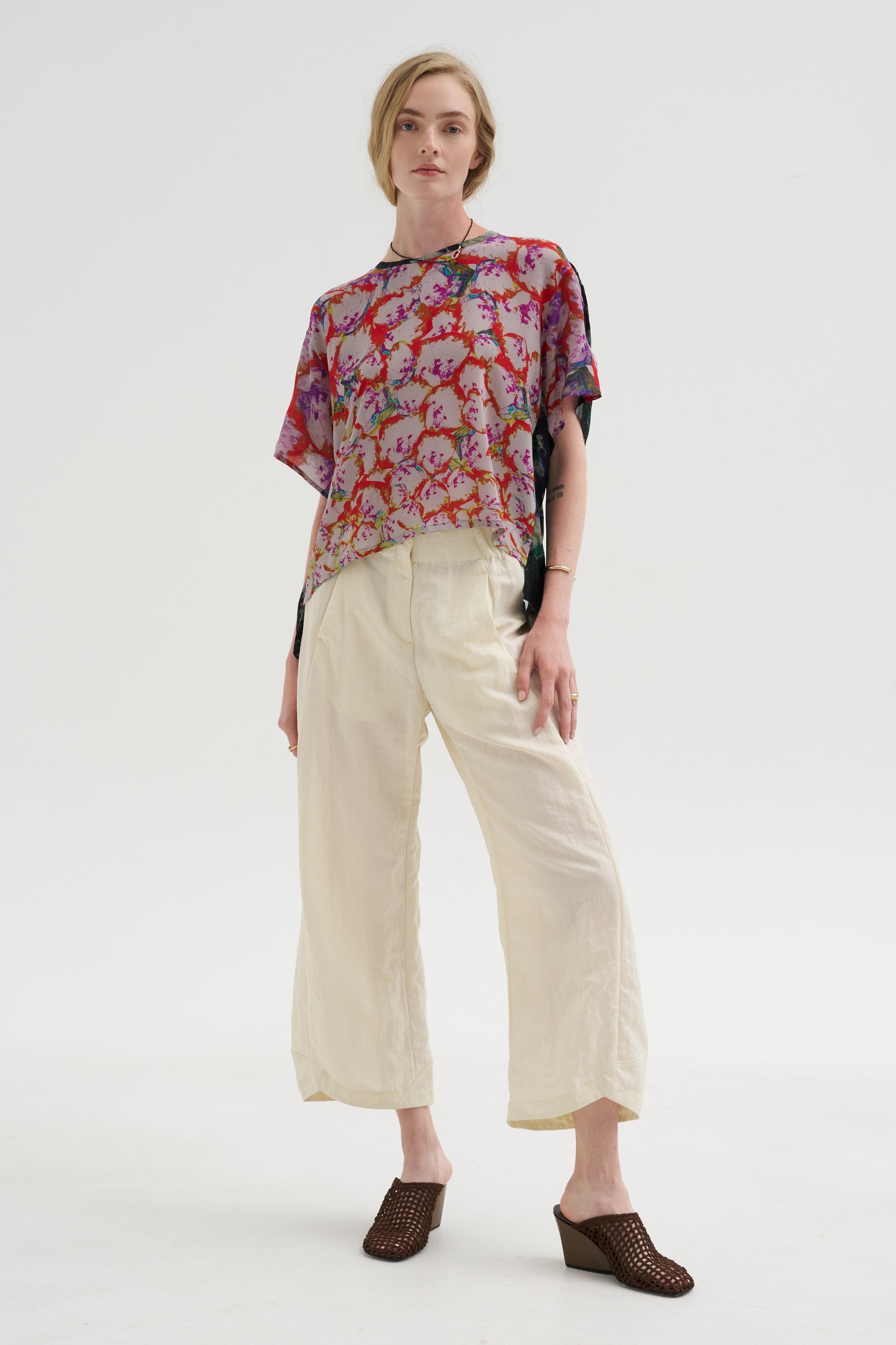 Silk Top, Multi