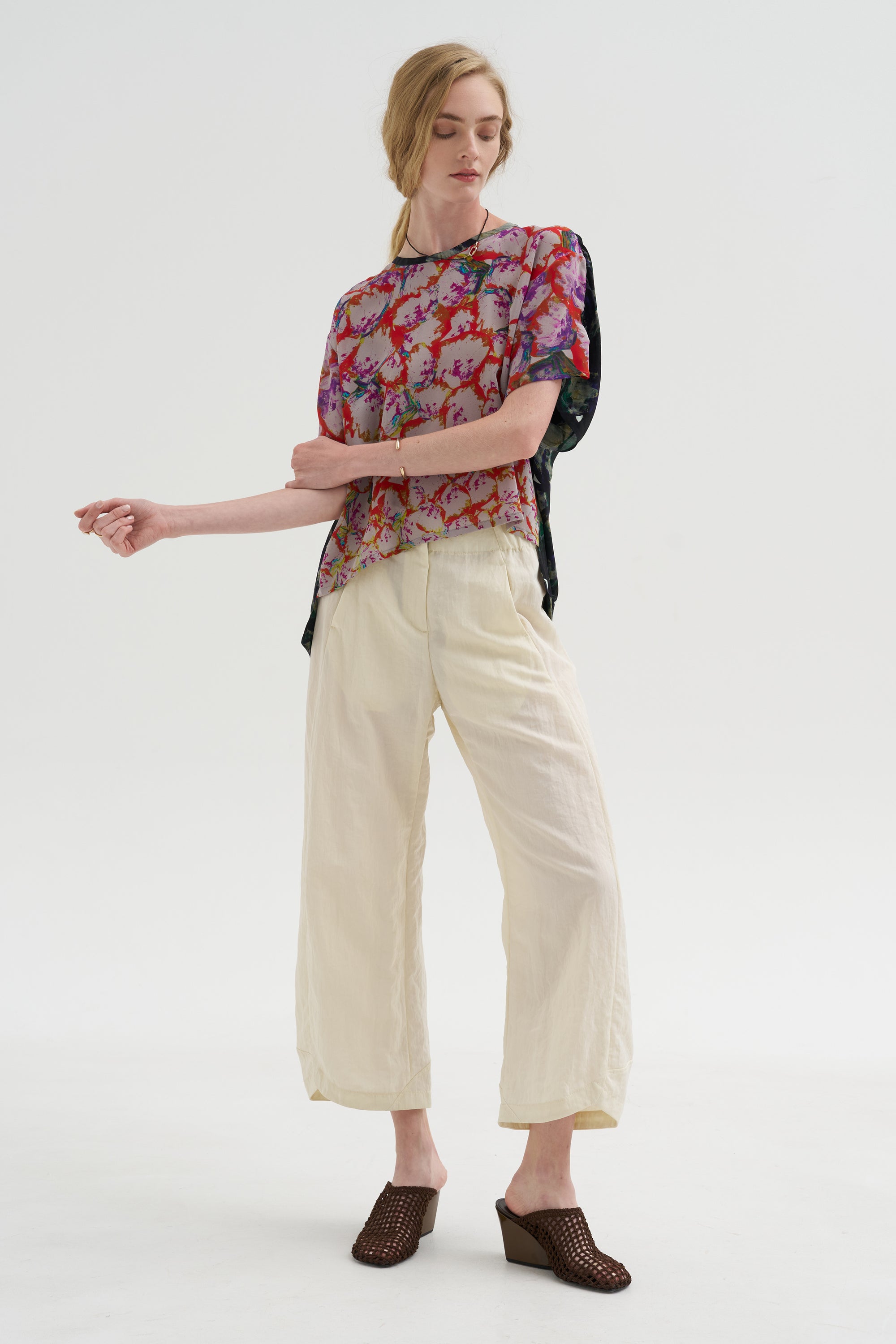 Silk Top, Multi