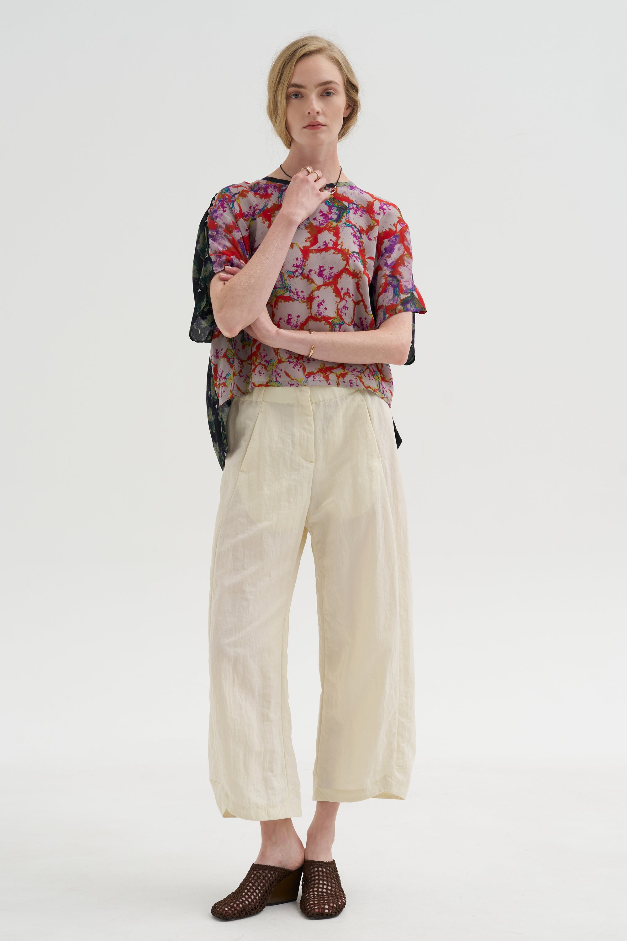 Silk Top, Multi