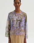 Chiffon Silksweater, Print R