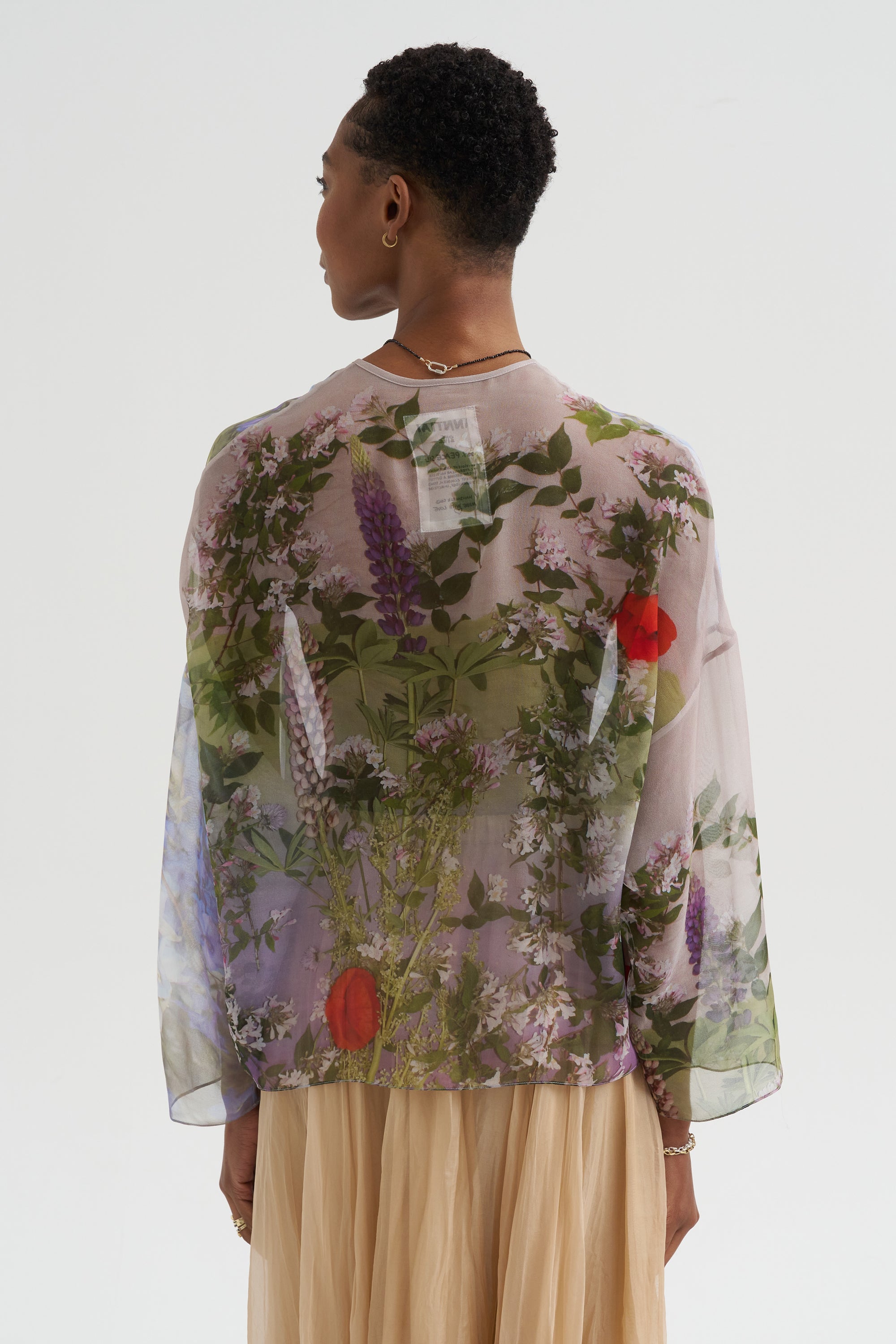 Chiffon Silksweater, Print R
