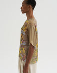 Chiffon T-Shirt, Print E