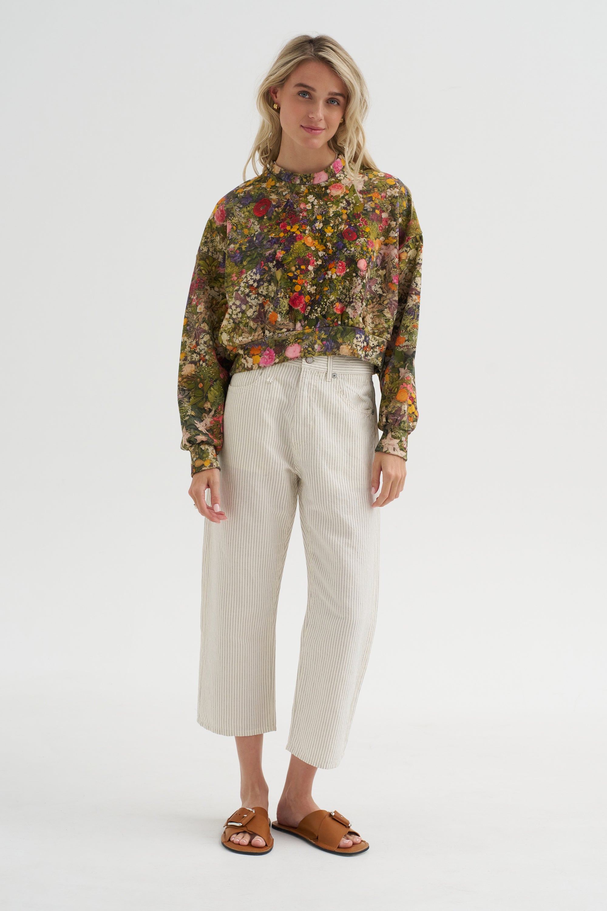 Short Sweater, Print D