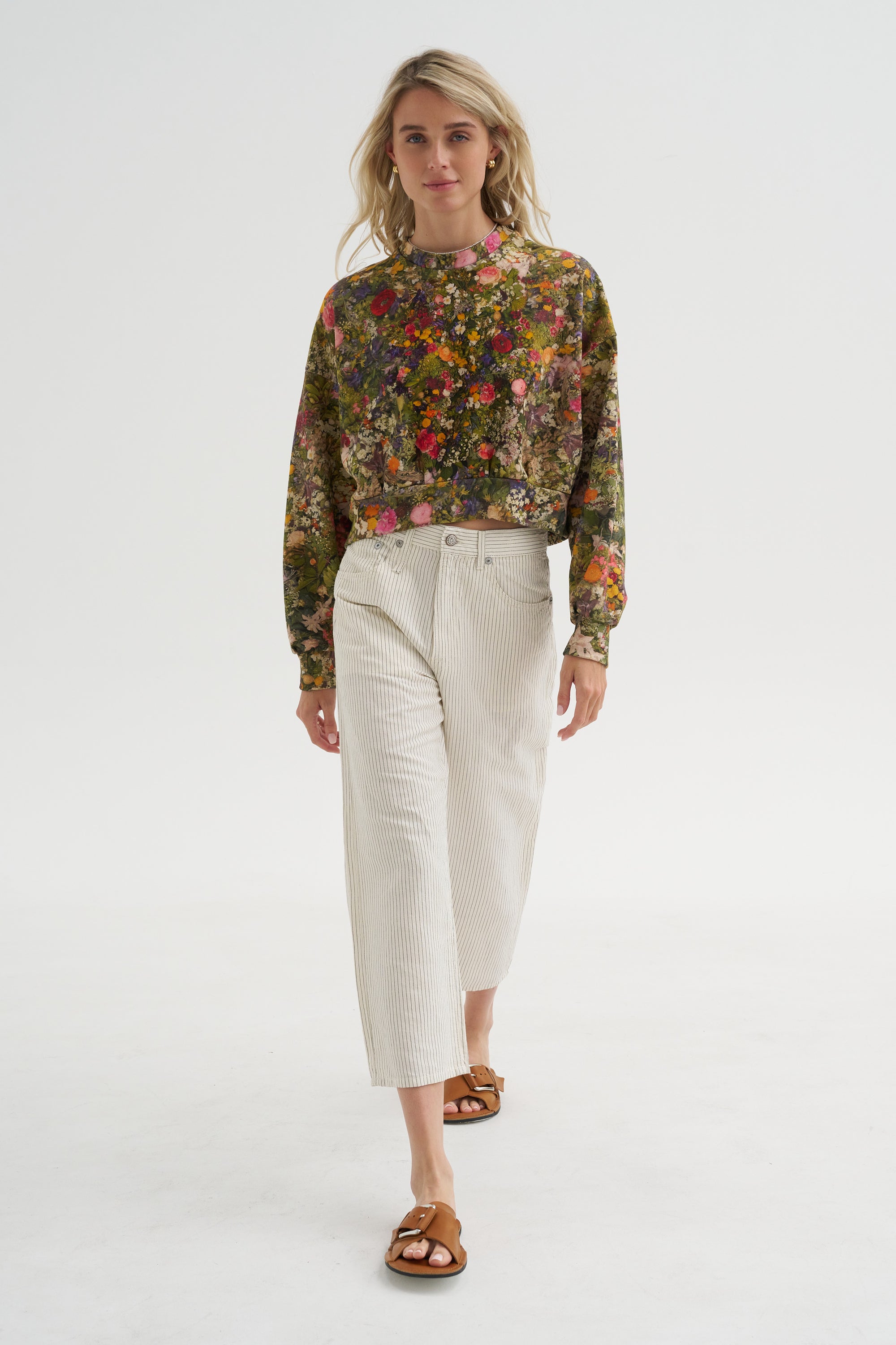 Short Sweater, Print D