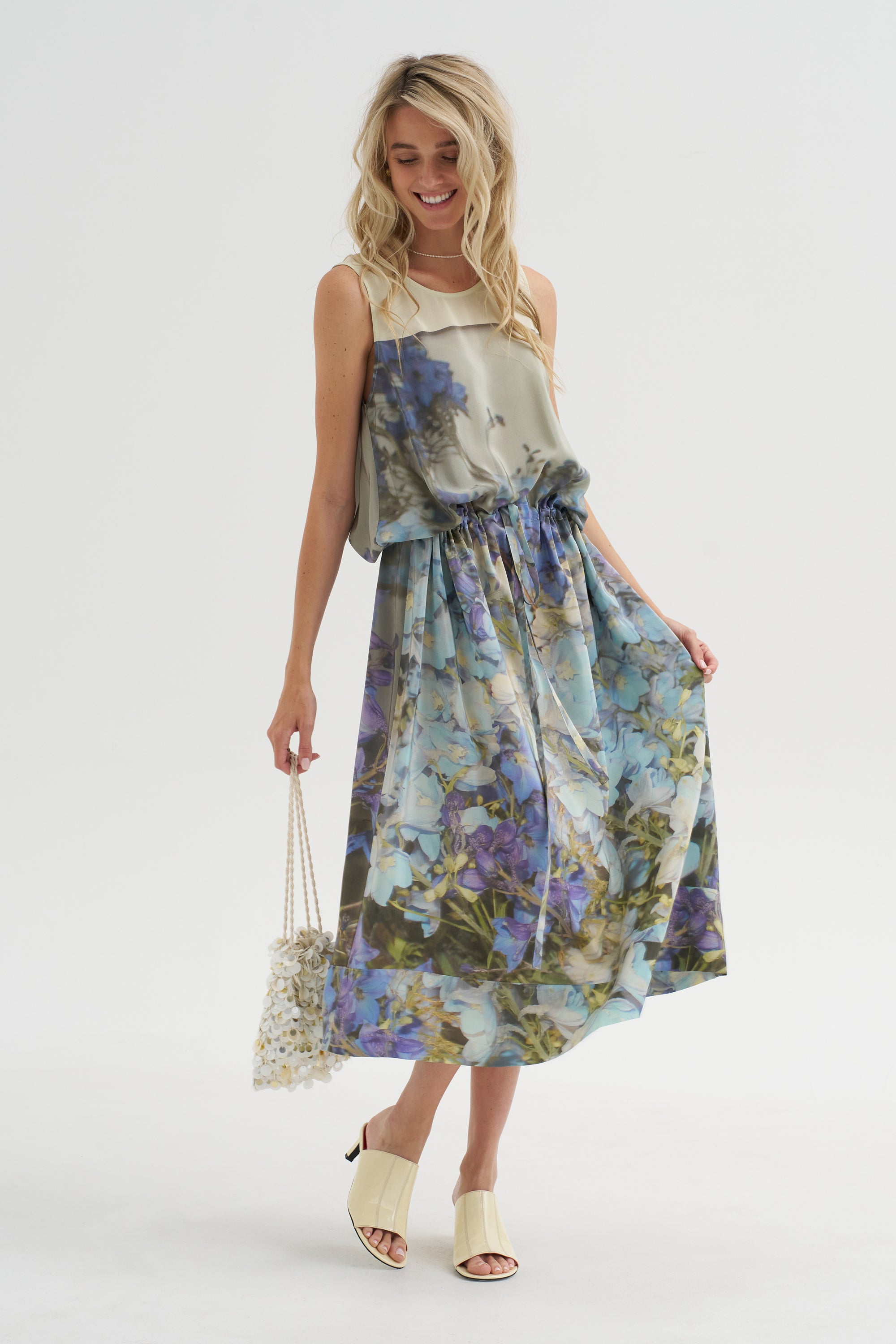 Silk Dress, Print Q