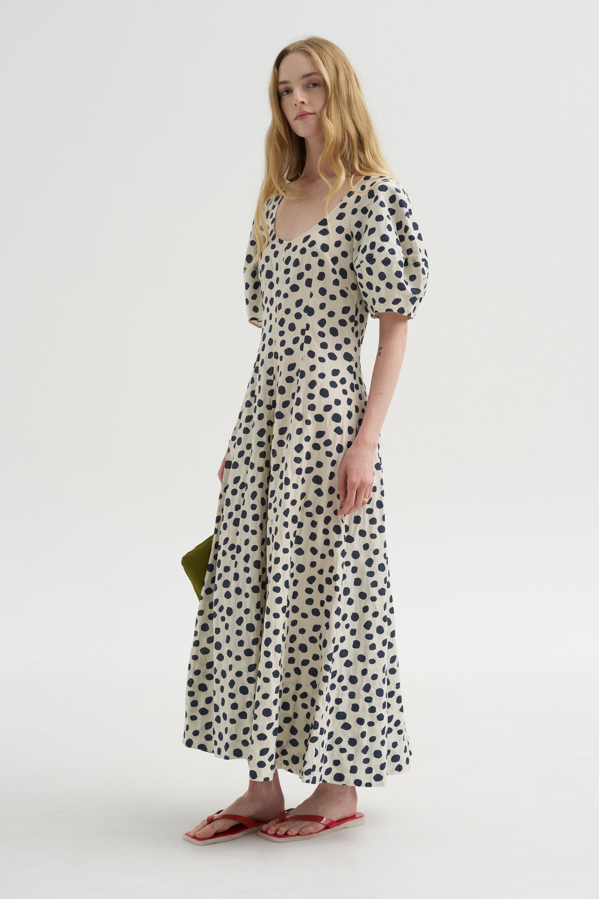 Anni Scoop Maxi, Yayoi Cream &amp; Navy