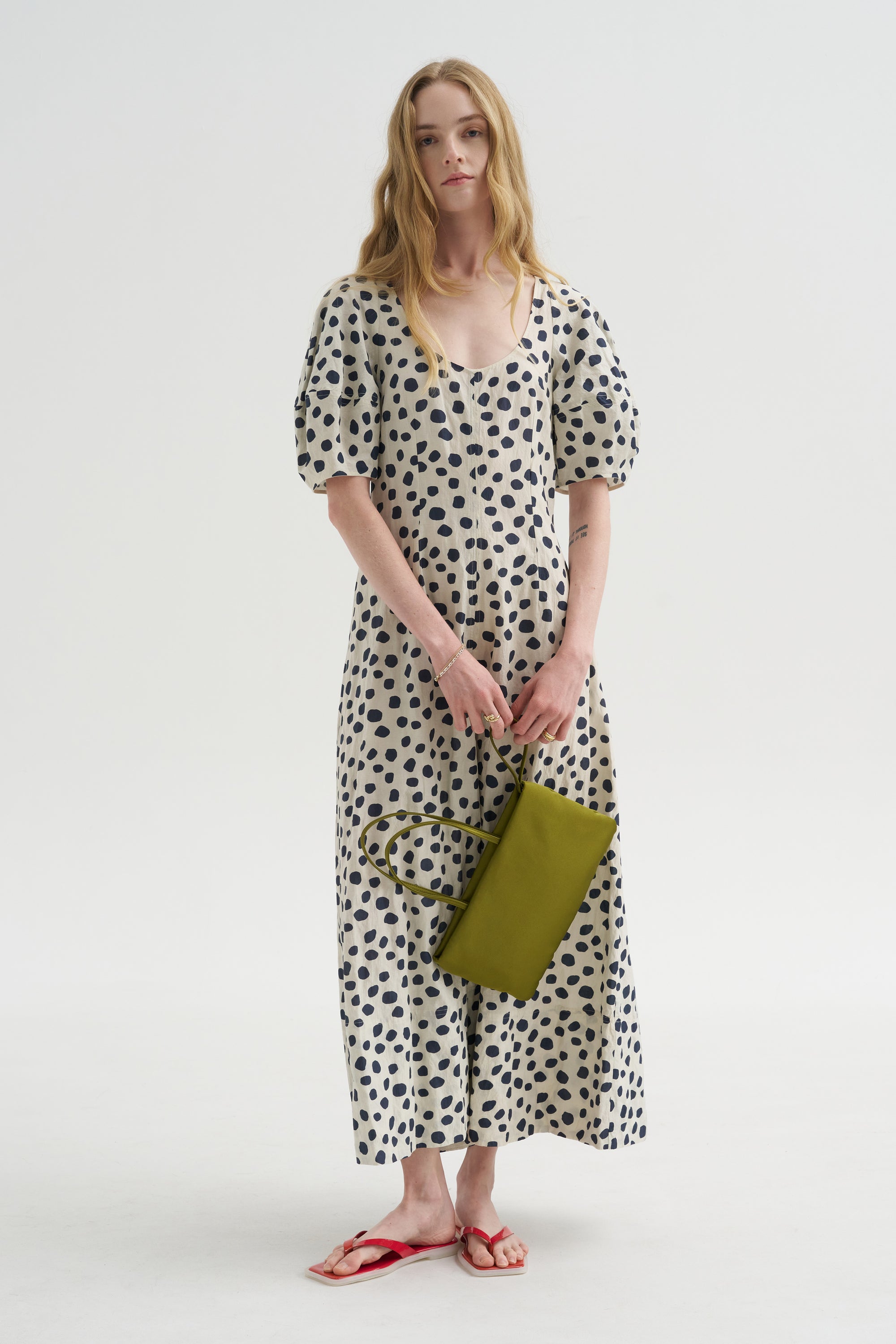 Anni Scoop Maxi, Yayoi Cream &amp; Navy