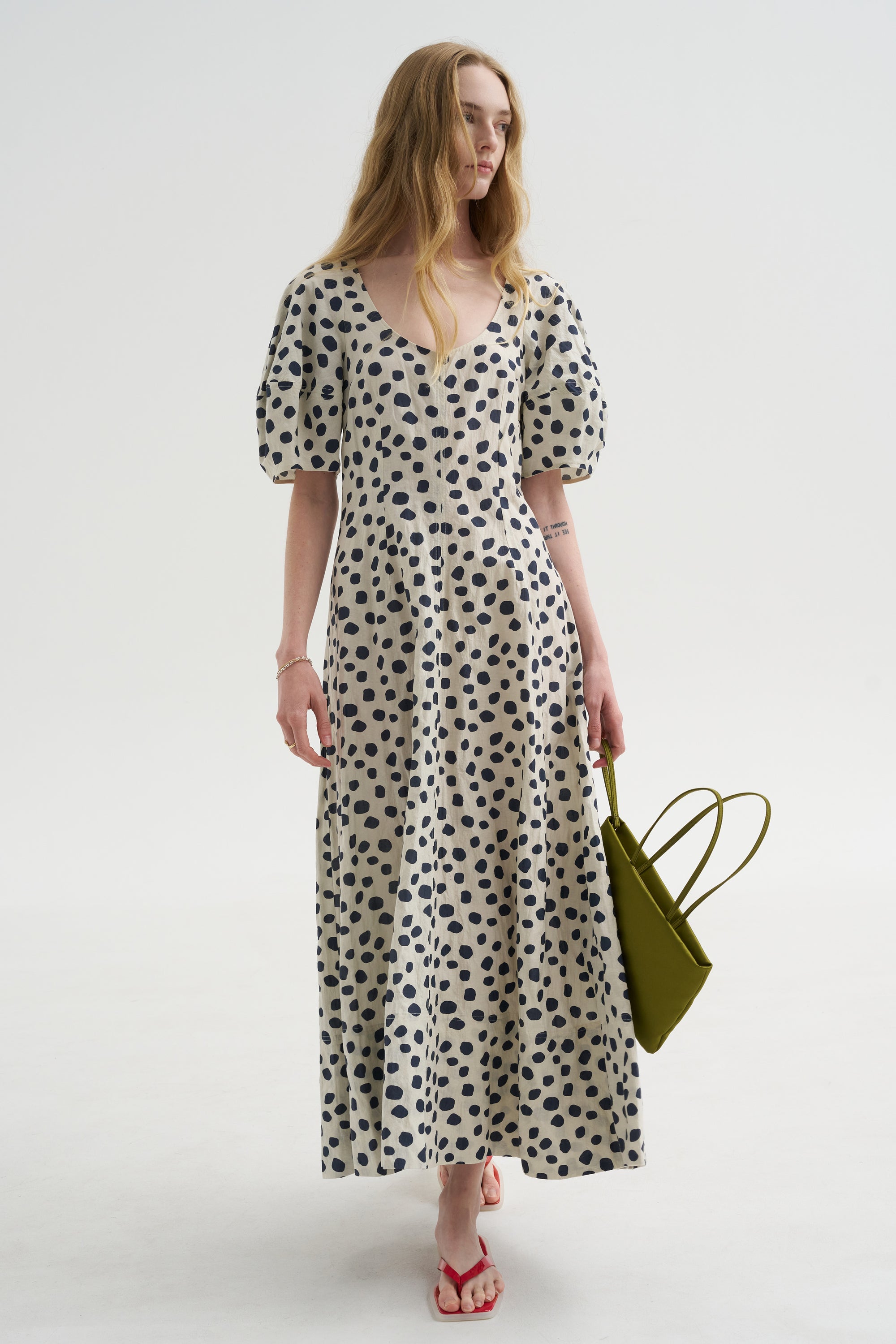 Anni Scoop Maxi, Yayoi Cream &amp; Navy