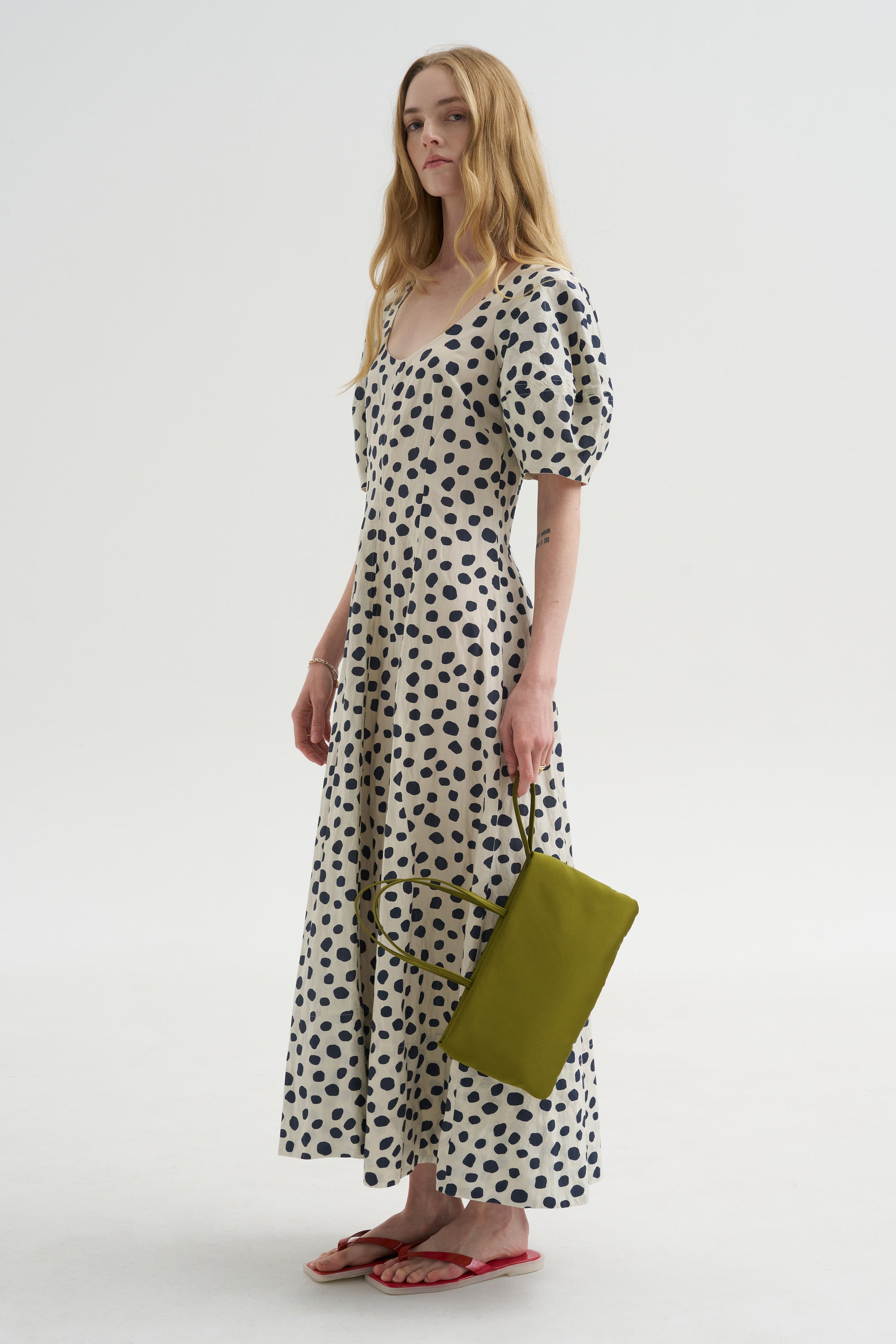Anni Scoop Maxi, Yayoi Cream &amp; Navy