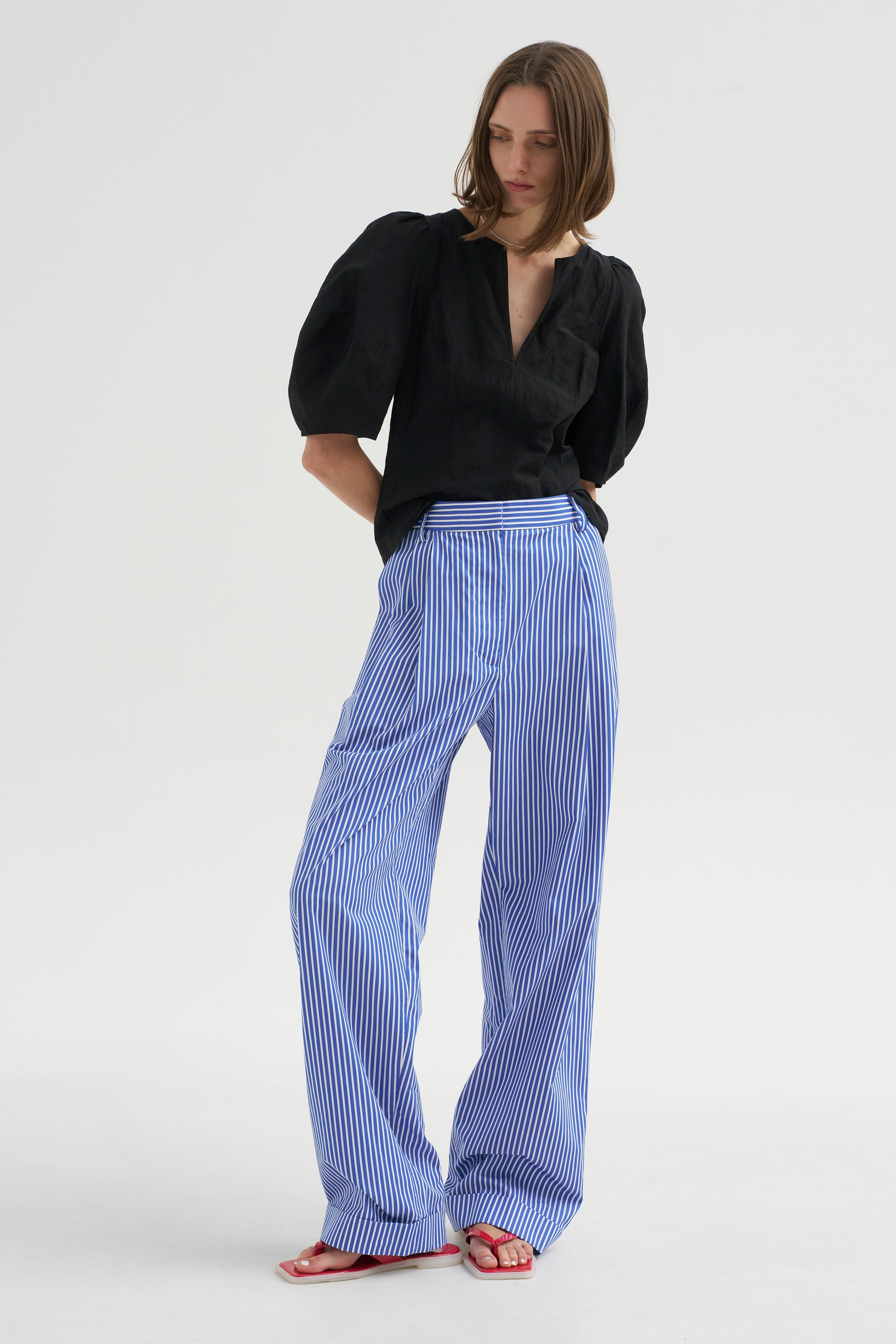 Scupted Bina Top, Black