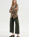 Spa Pleat Pant, Rosin