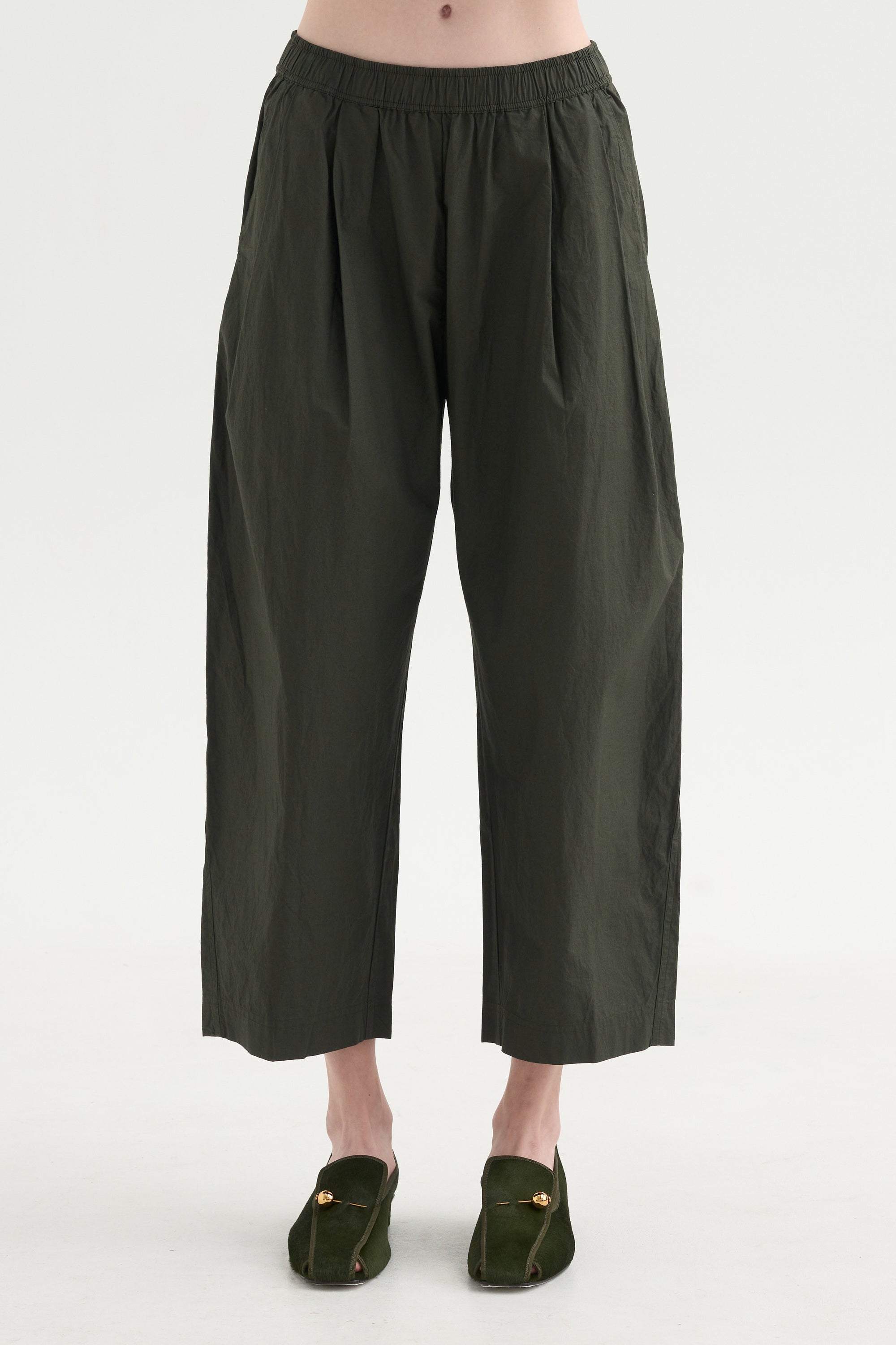 Spa Pleat Pant, Rosin