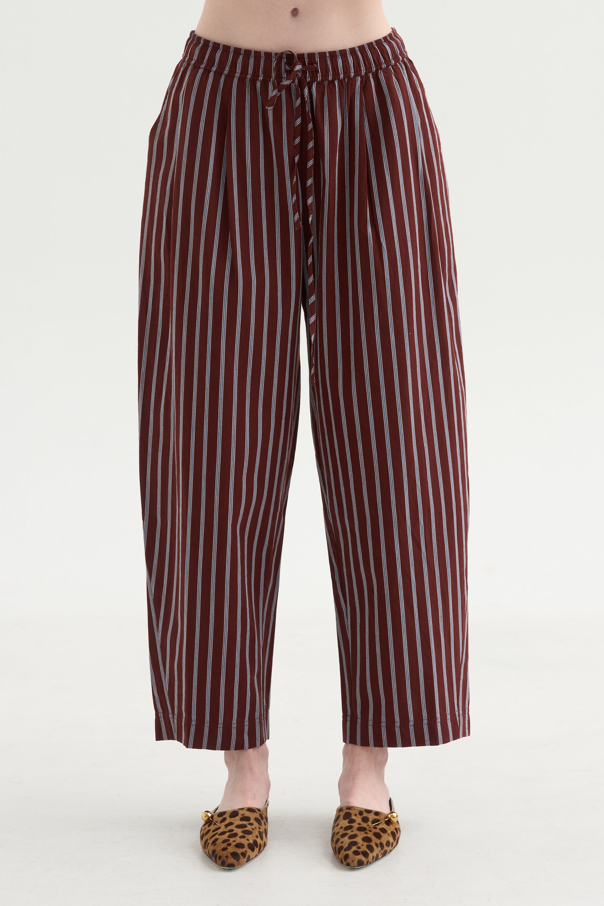 Everyday Pull On Pant, Spice Multi Stripe