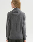 Drippy Scarf Top, Grey