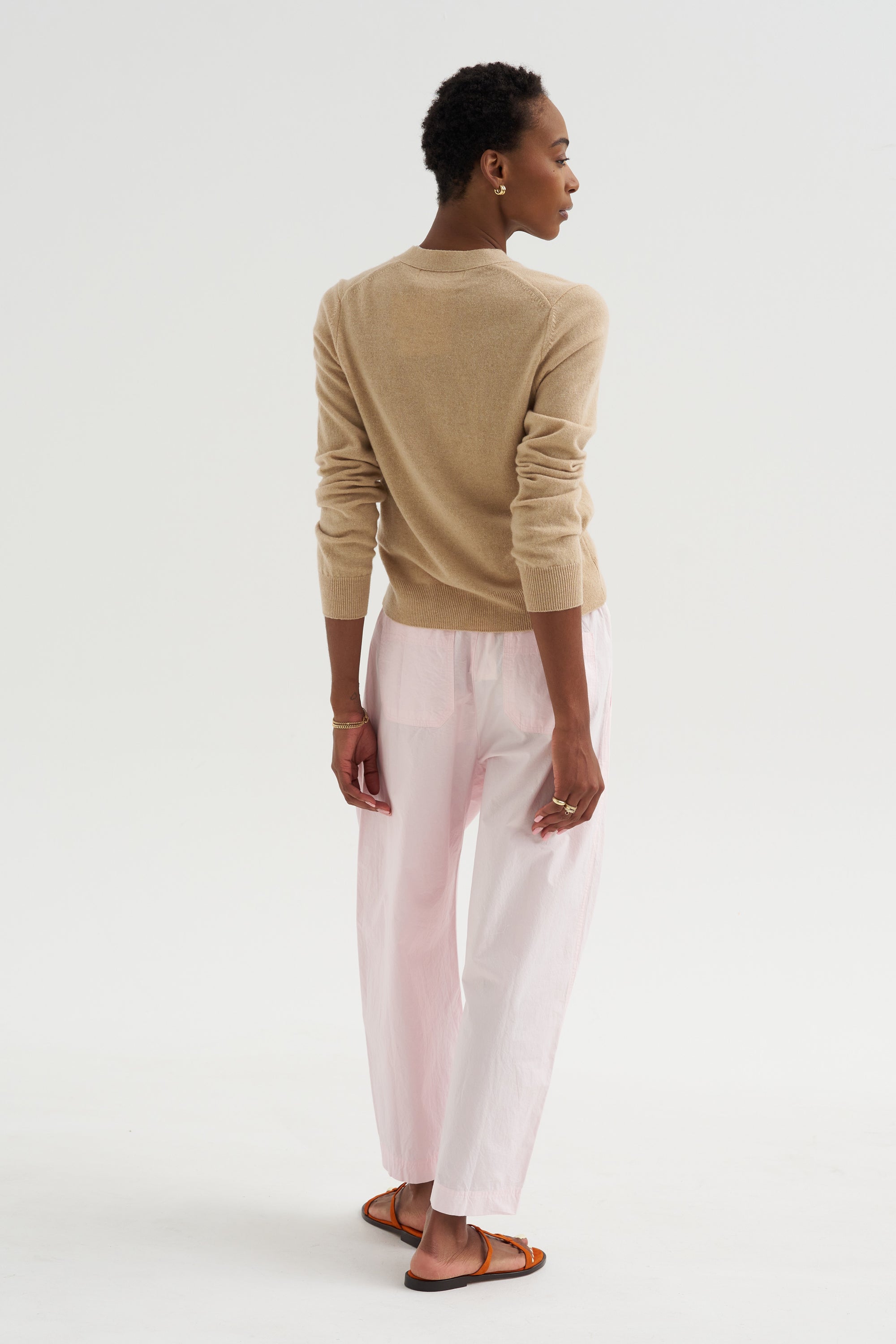 Spa - Pleat Pant, Rosewater