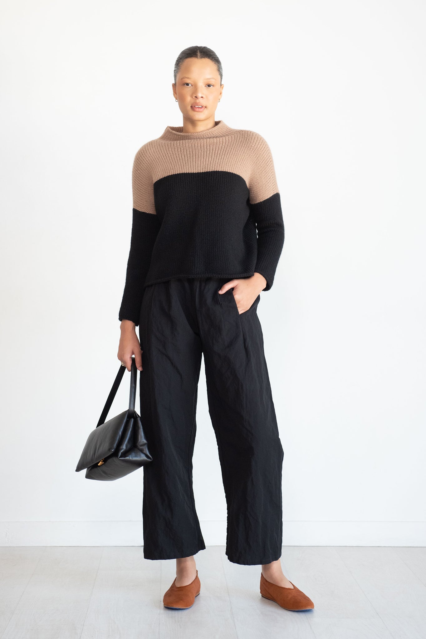 APUNTOB - Copy of P1382/ts733 - Cotton Crinkle Trousers