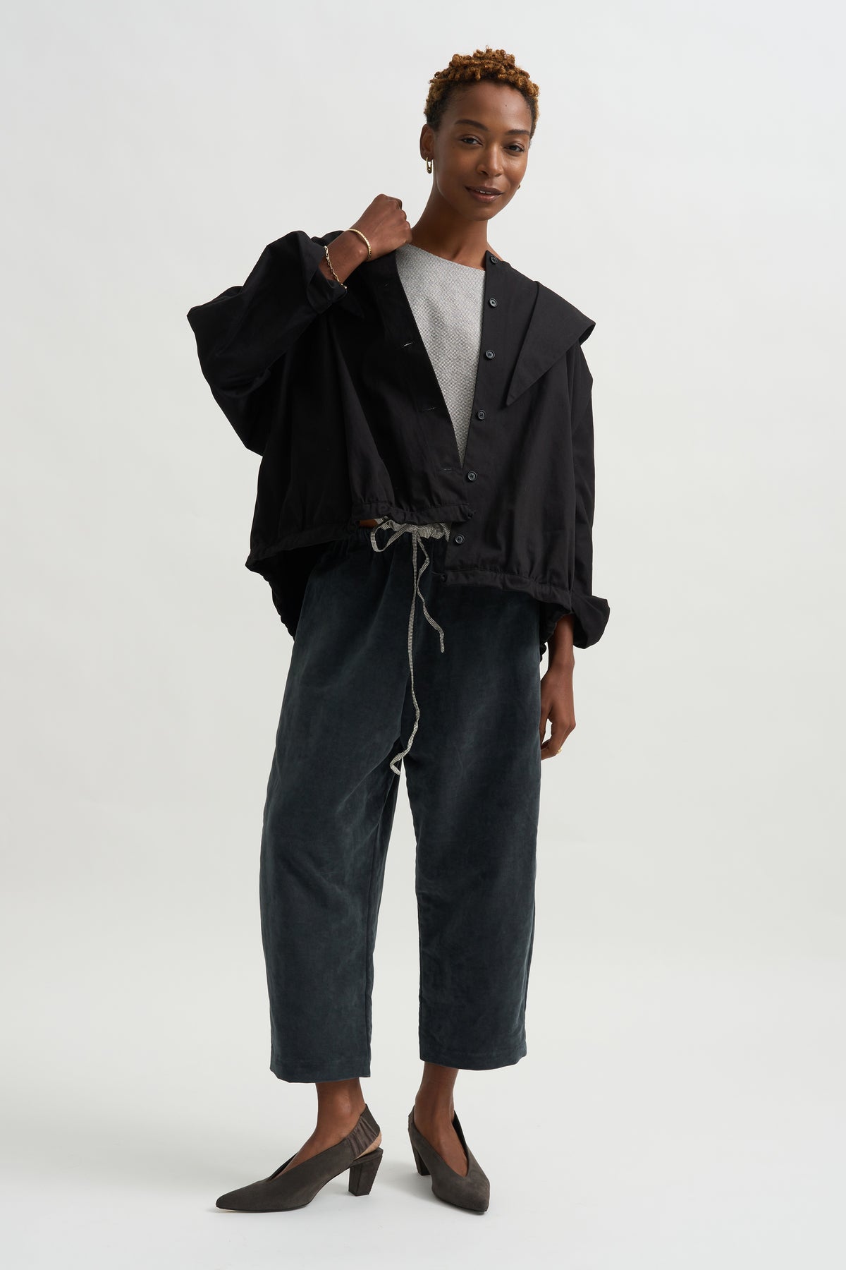 Trousers, Dark Teal
