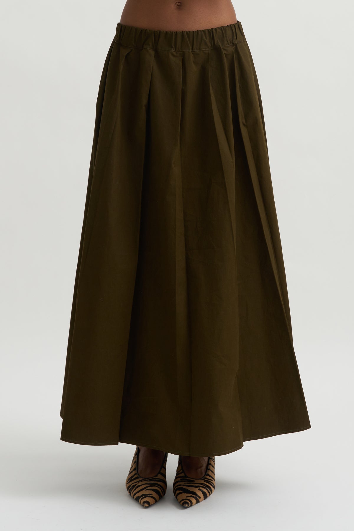 Pleated Skirt, Military