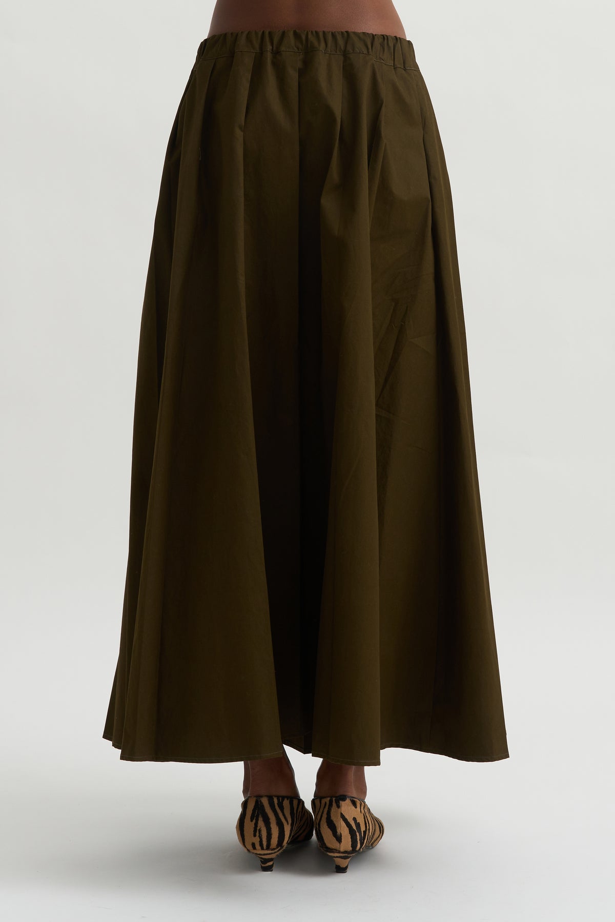 Pleated Skirt, Military