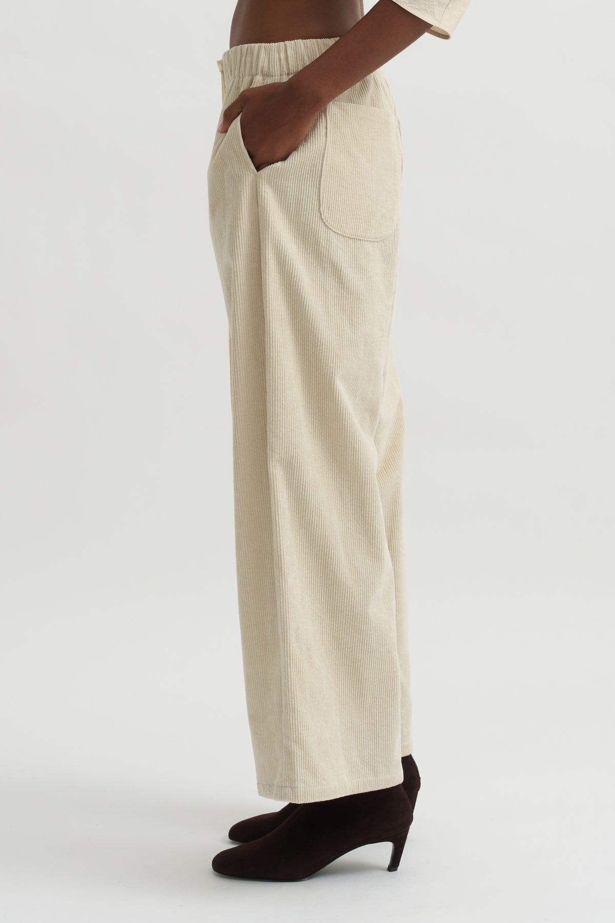 Corduroy Pants, Milk