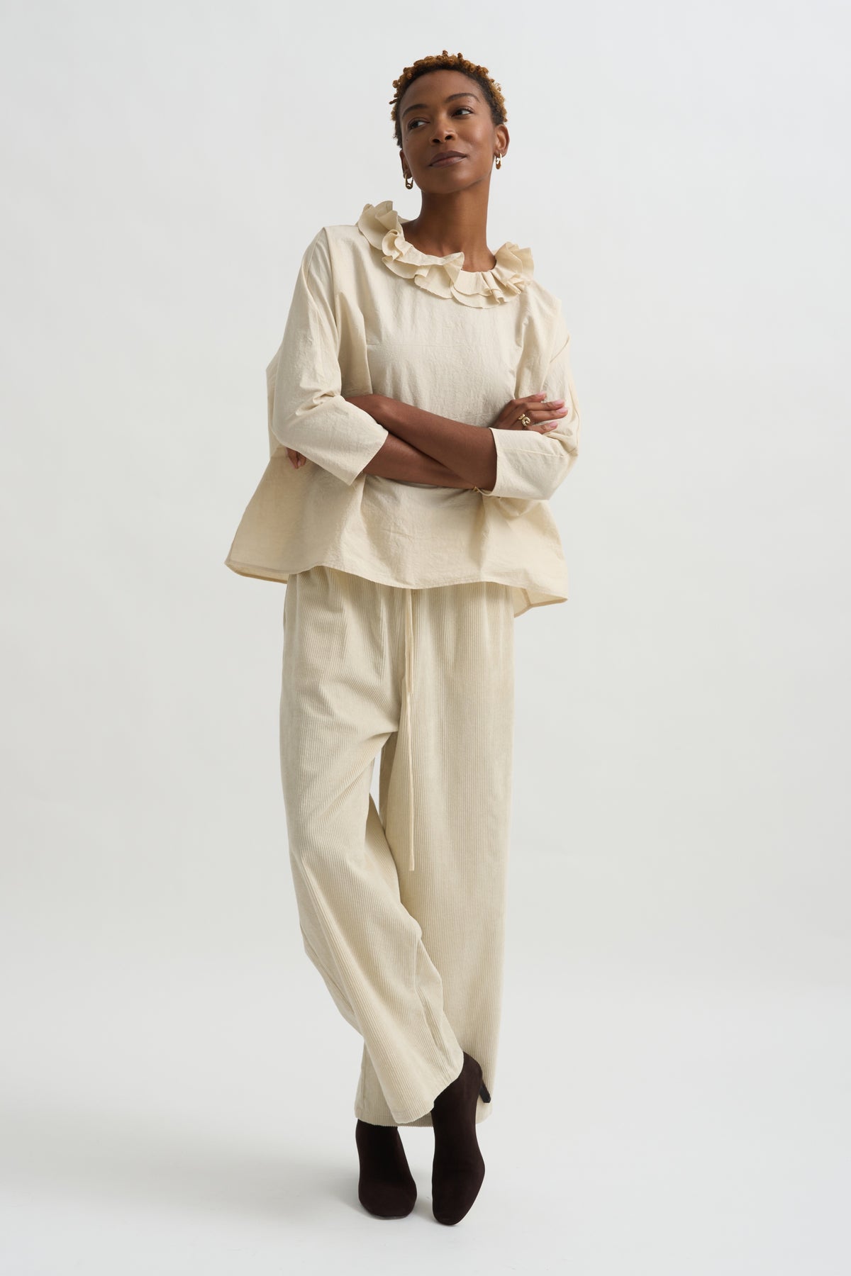 Corduroy Pants, Milk