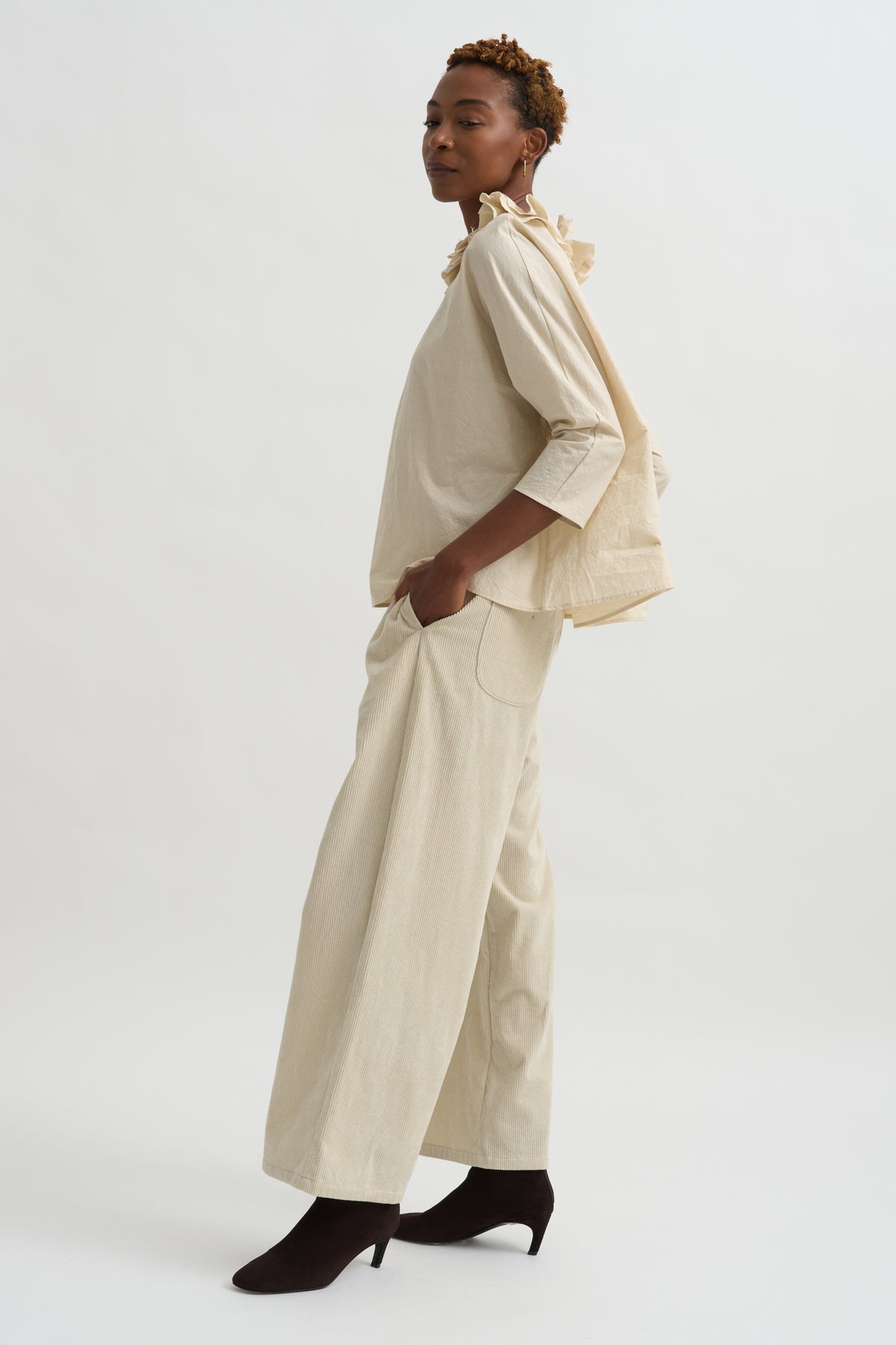 Corduroy Pants, Milk