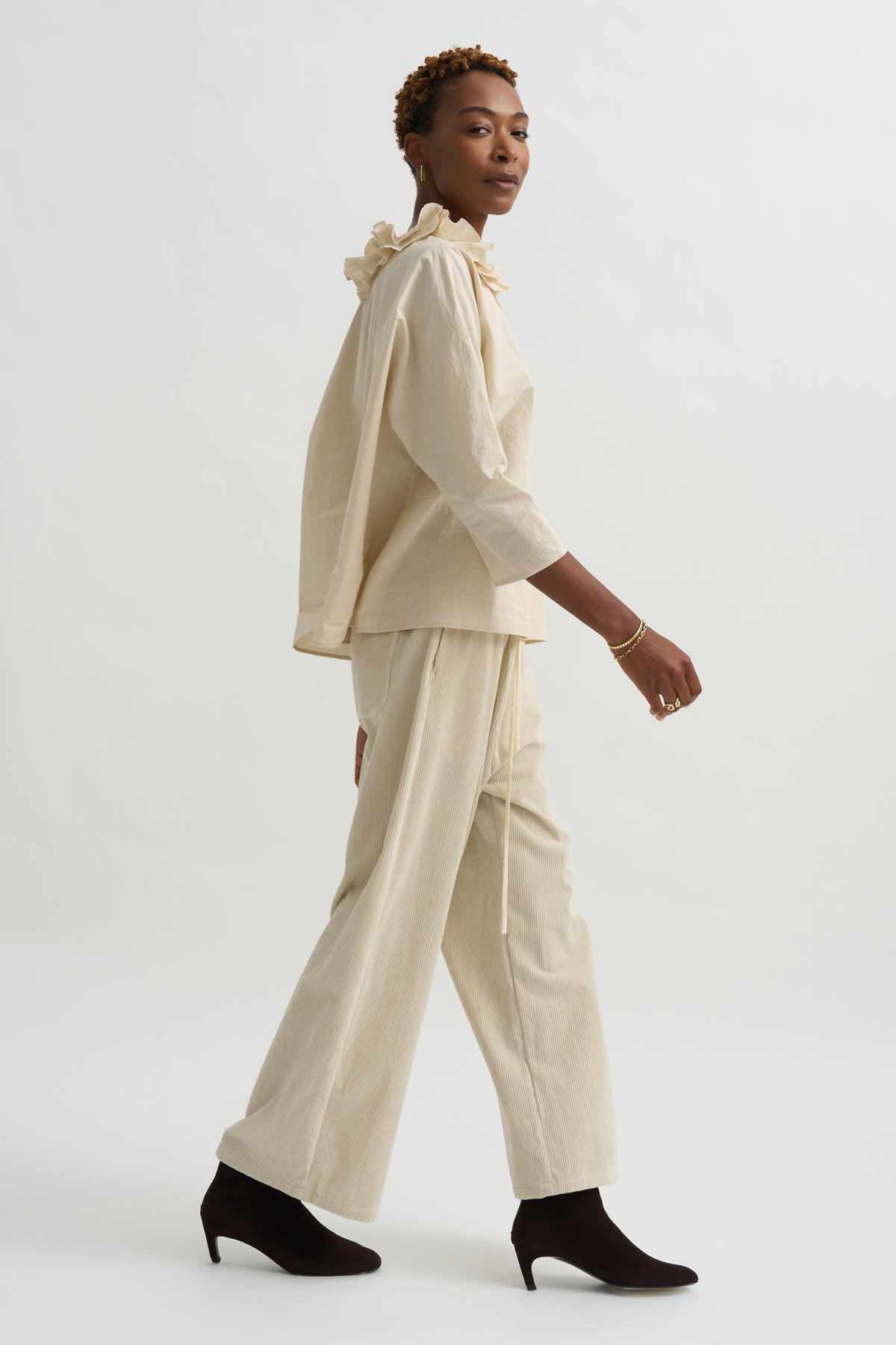 Corduroy Pants, Milk