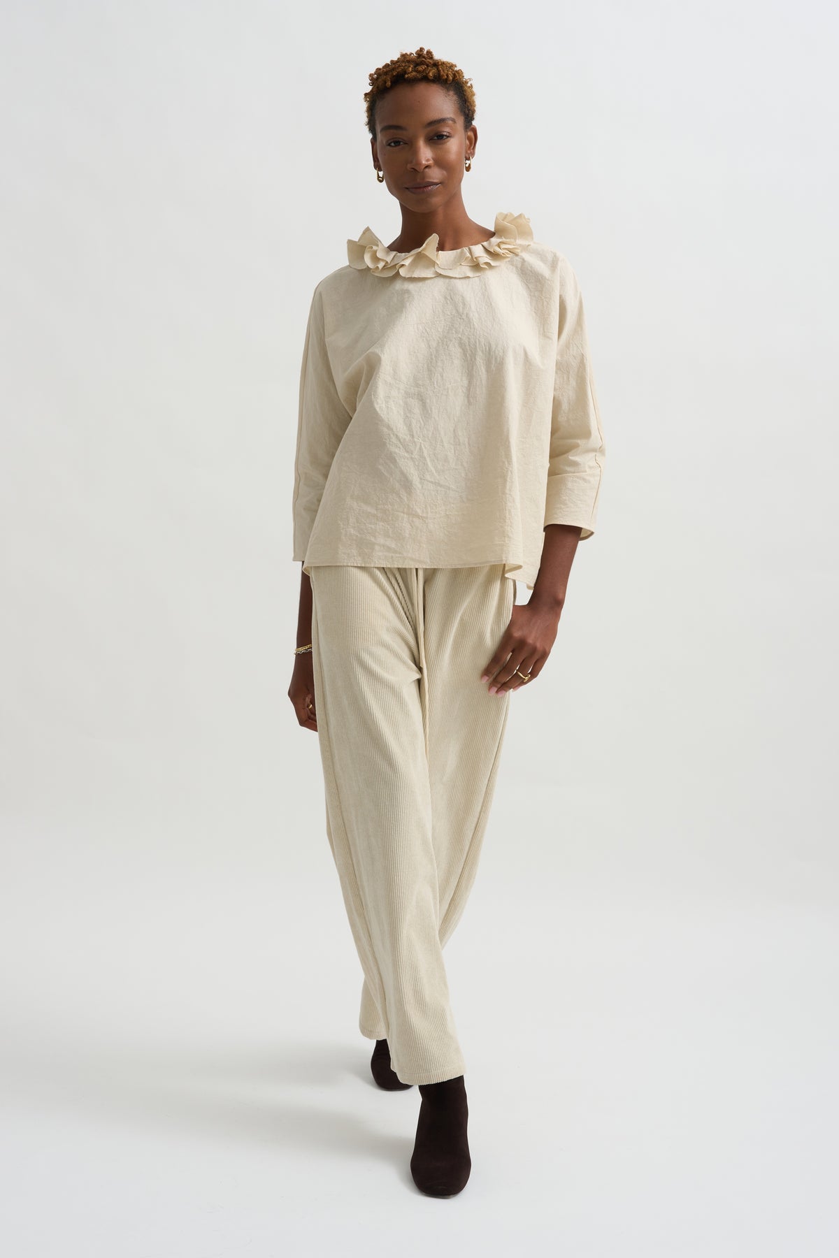 Corduroy Pants, Milk