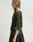 Printed Shirt, Dark Teal