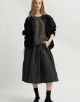 Printed Shirt, Dark Teal