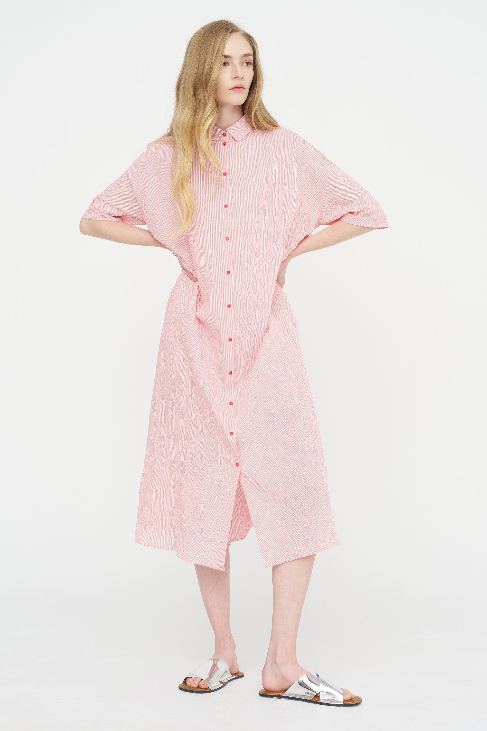 Oversized Dress, Tomato