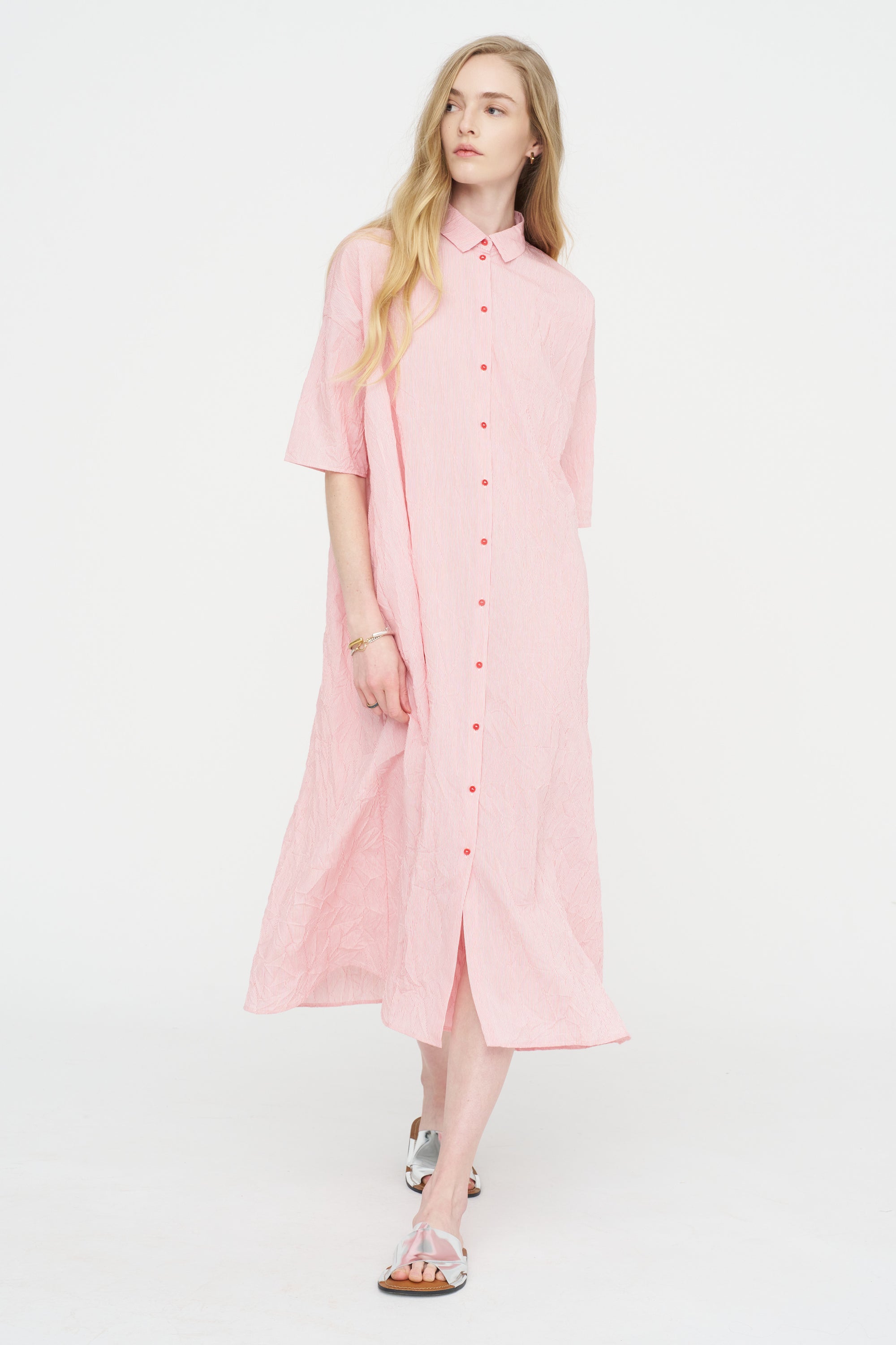 Oversized Dress, Tomato