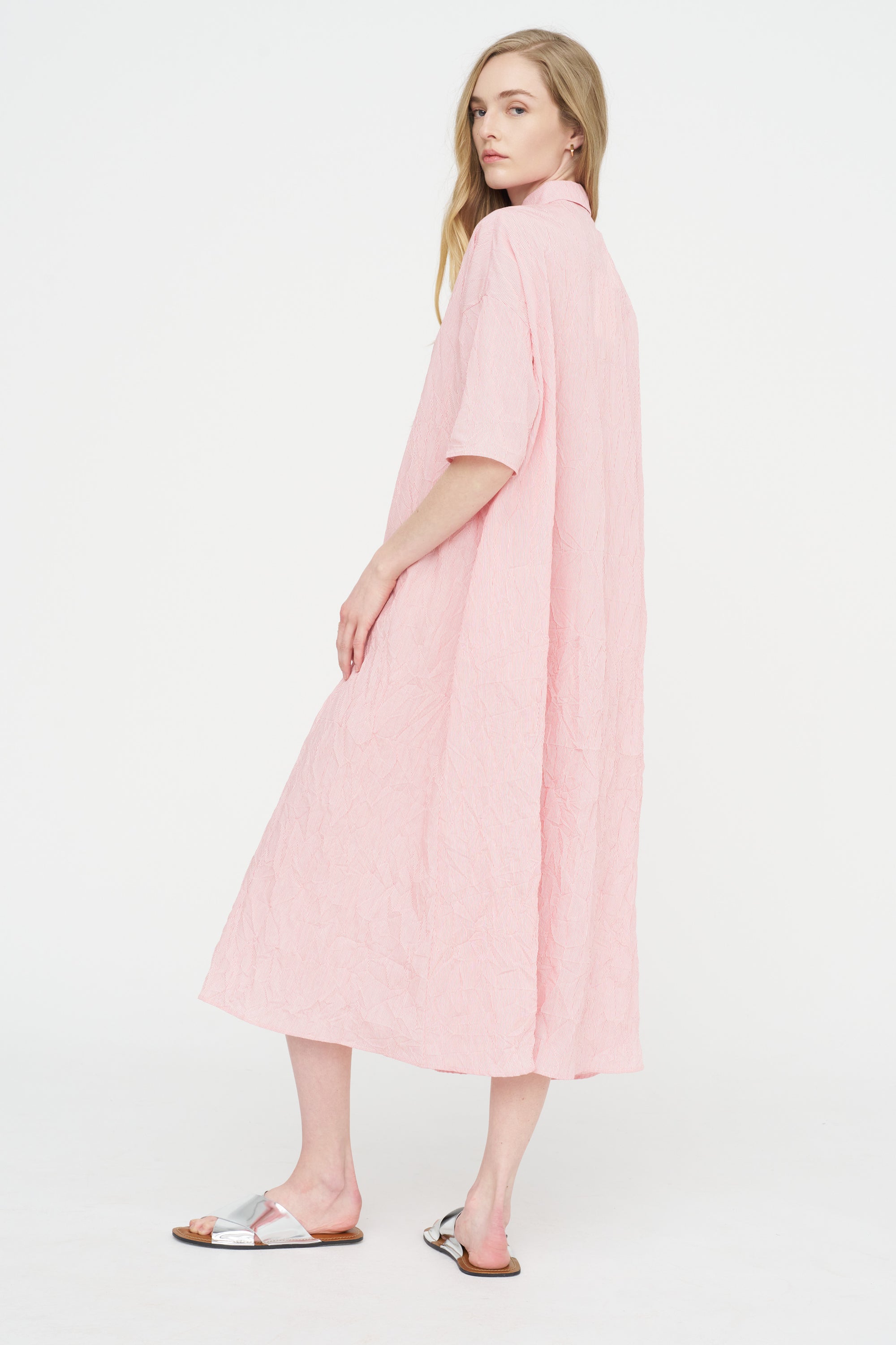 Oversized Dress, Tomato