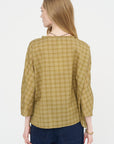 Ruffled Shirt, Olive