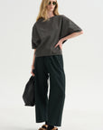 Shirt Cotton & Linen, Bottle Green