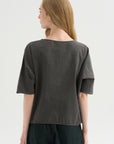 Shirt Cotton & Linen, Bottle Green