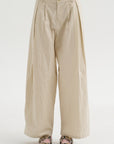 Tech Poplin Trousers, Cappucino