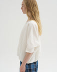 Rolled Sleeve Shirt, Meringue