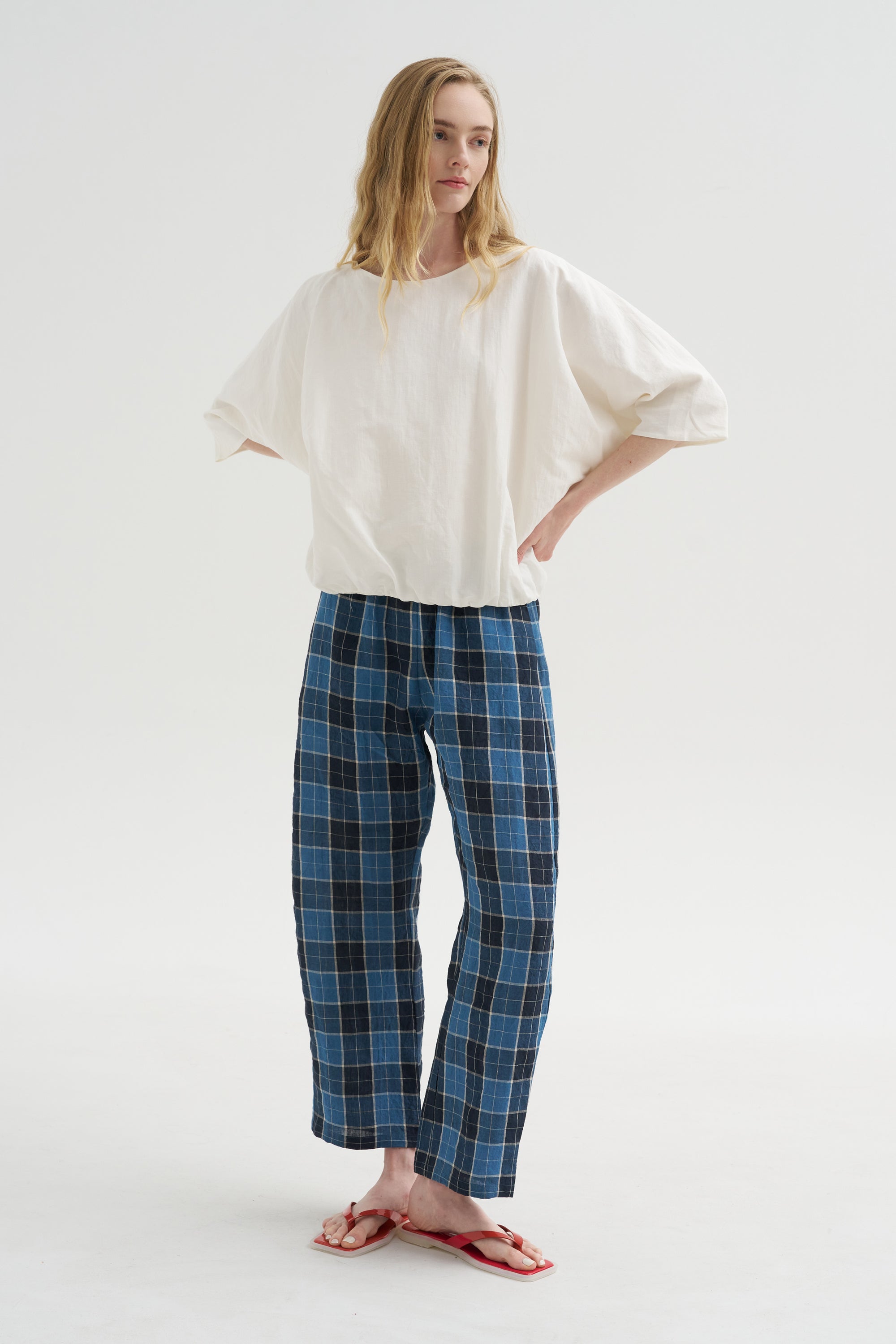 Rolled Sleeve Shirt, Meringue