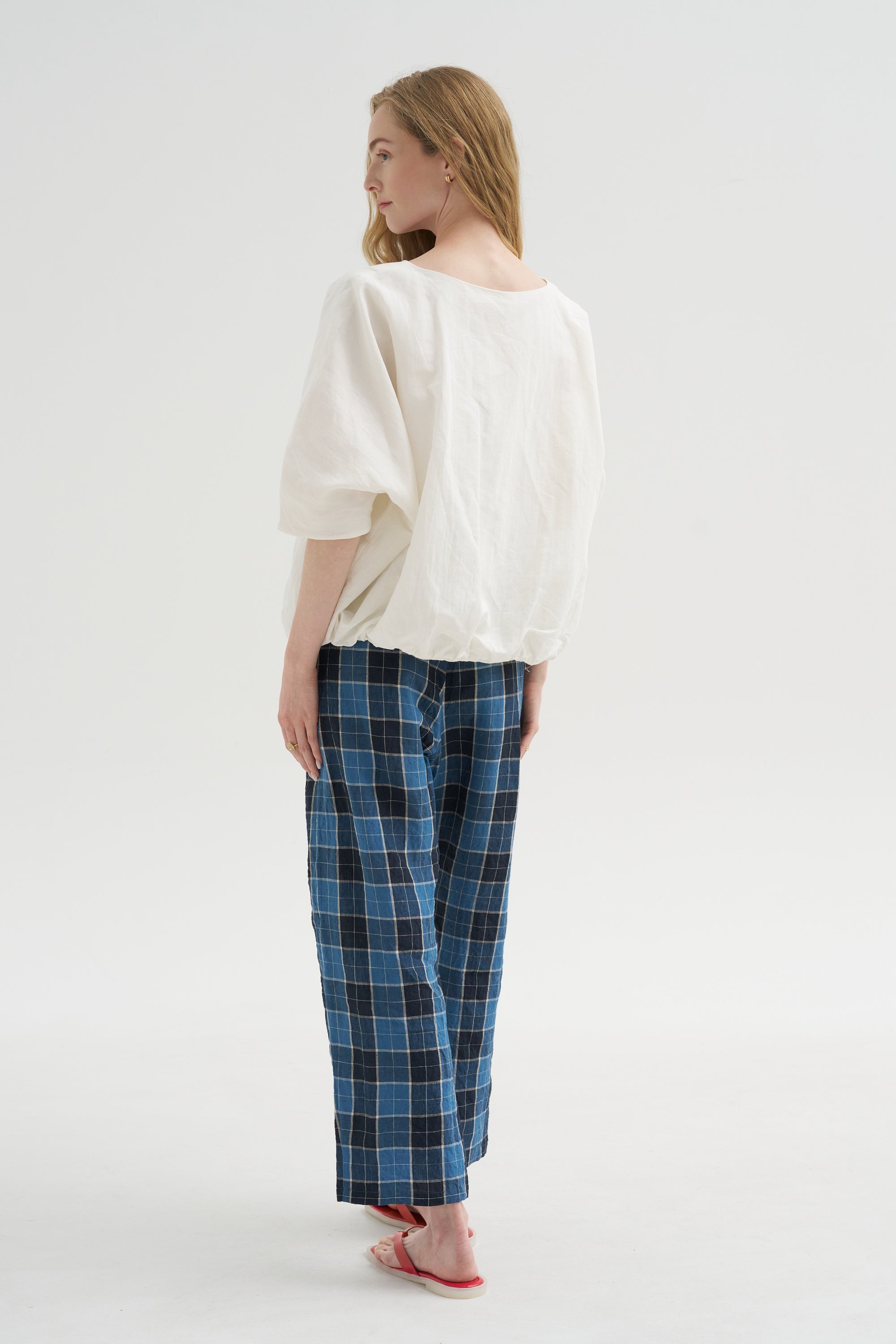 Rolled Sleeve Shirt, Meringue