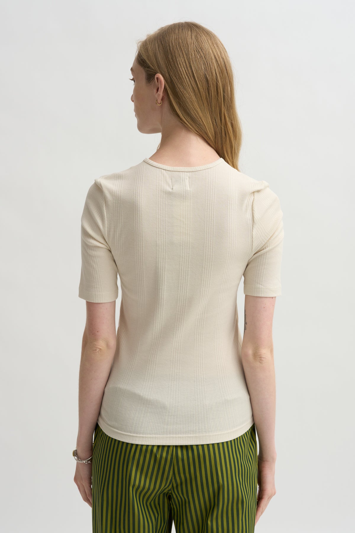 Bergen Short Sleeve Tee, Chalk