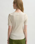Bergen Short Sleeve Tee, Chalk