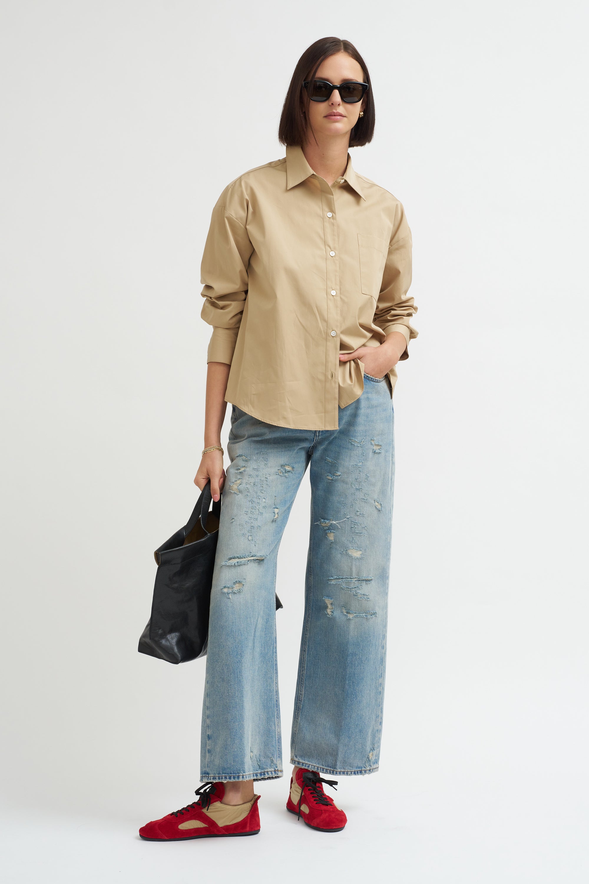 Watts - Side Button Shirt