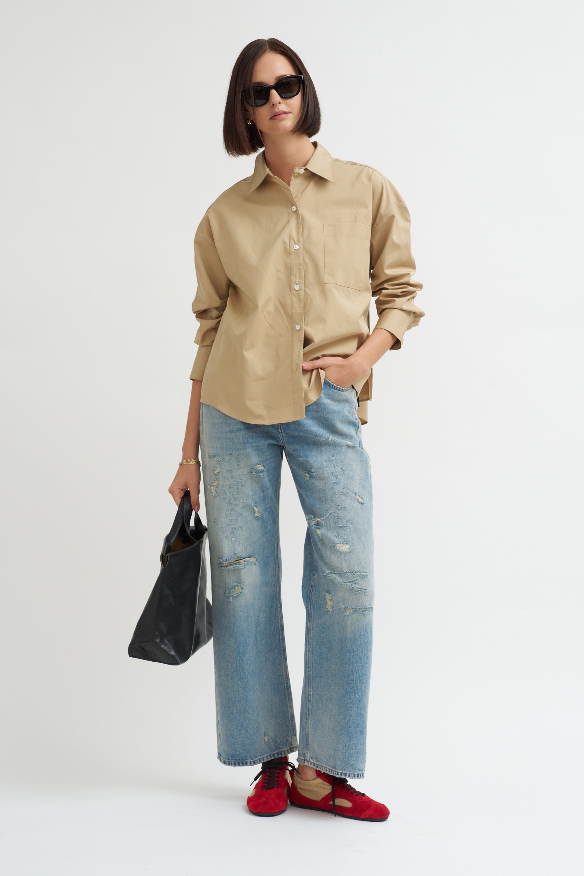 Watts - Side Button Shirt