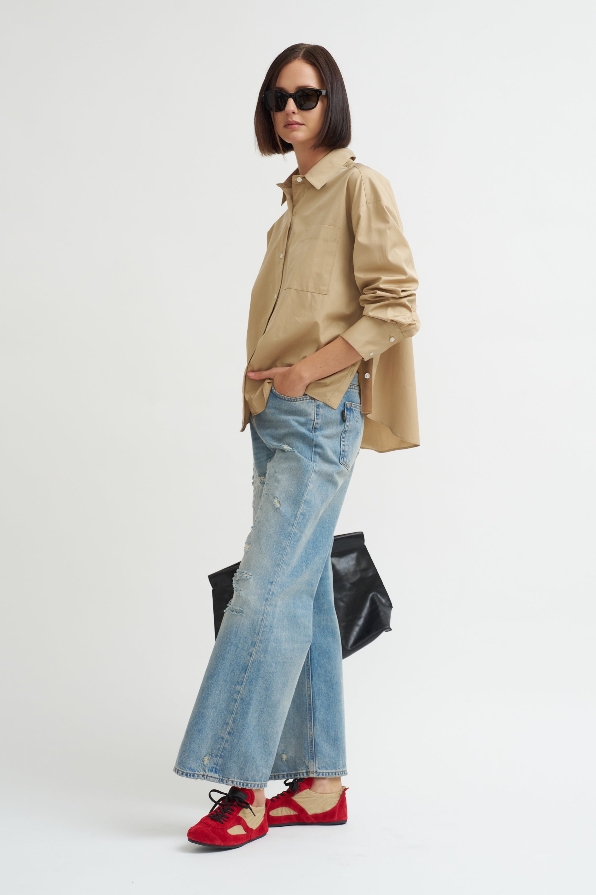 Watts - Side Button Shirt