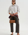 Baltic Barrel Leg Sweatpants, Granite