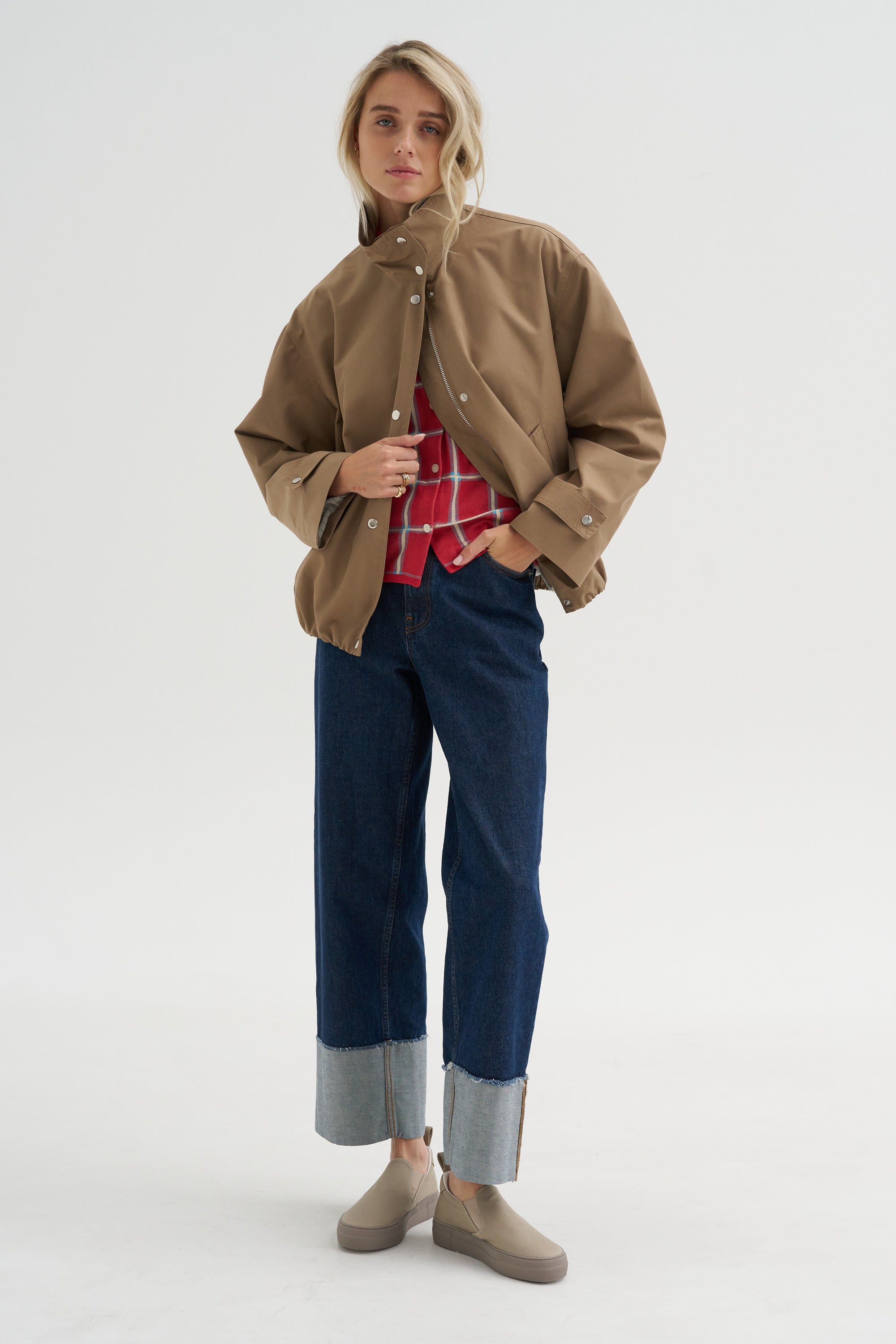 Logan - Tech Jacket, Khaki