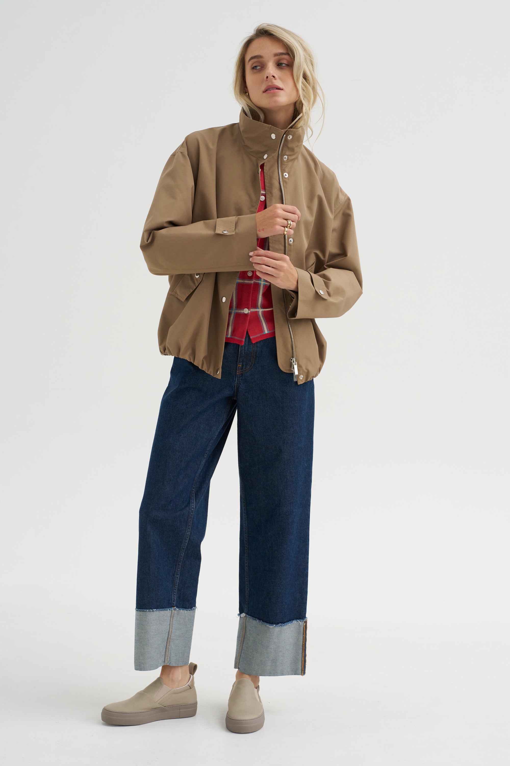 Logan - Tech Jacket, Khaki