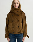 Hendrix Moto Jacket, Saddle
