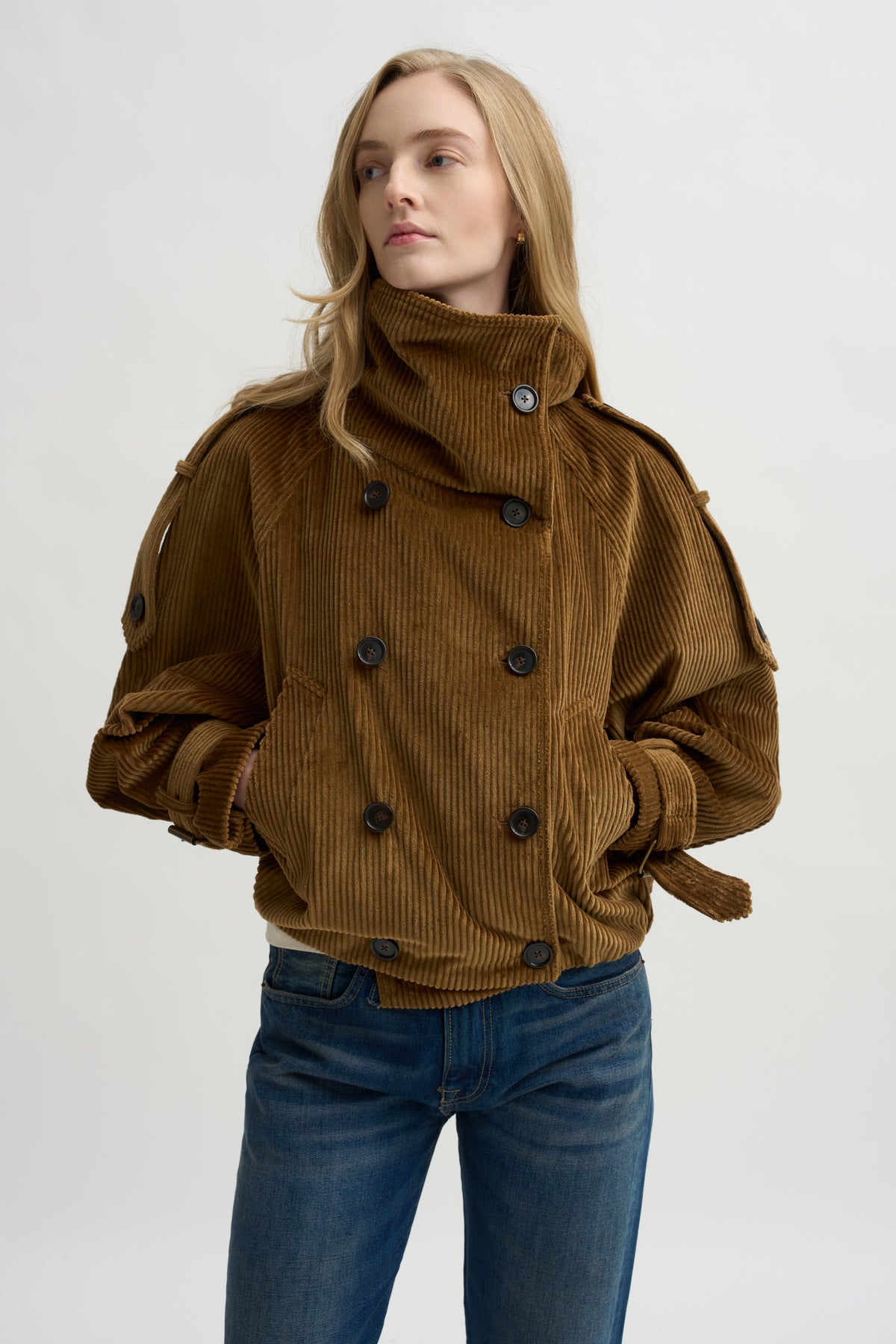 Hendrix Moto Jacket, Saddle